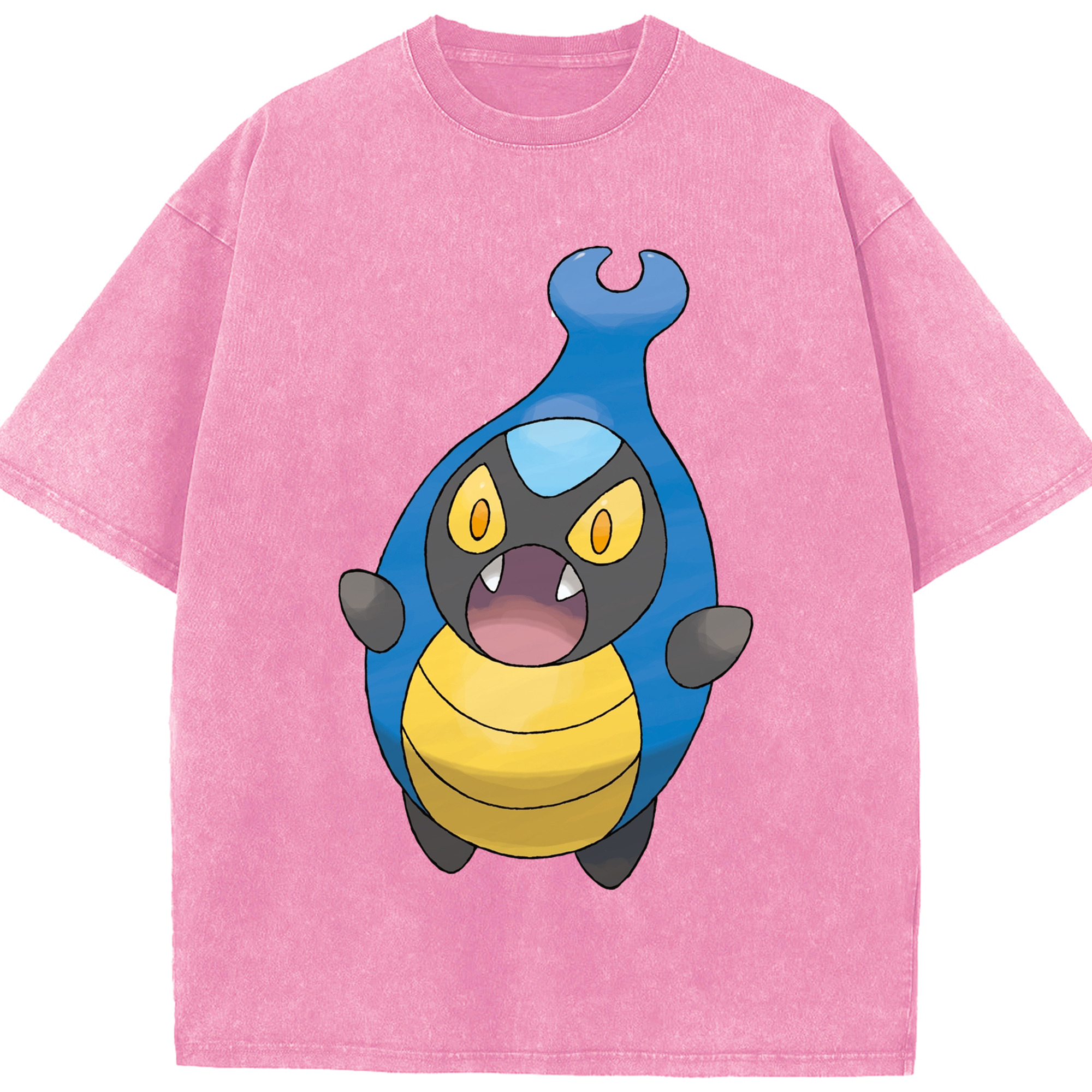（画像用） ポケットモンスター Pokémon 綿100% ヴィンテージ風 半袖Tシャツ（フロントプリント）